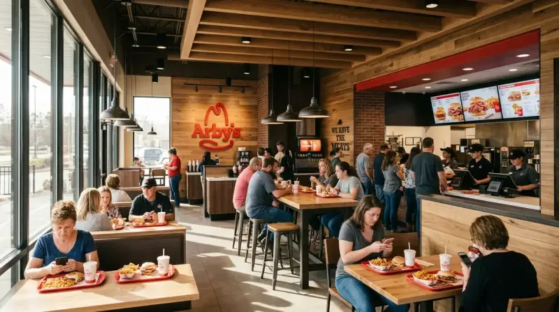 Arbys Dining Atmosphere