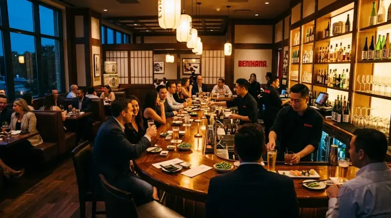 Benihana Dining Atmosphere