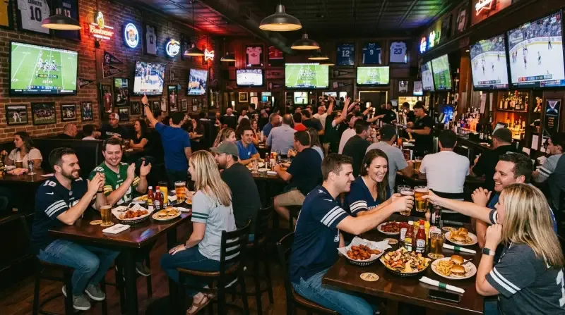 Buffalo Wild Wings Dining Atmosphere
