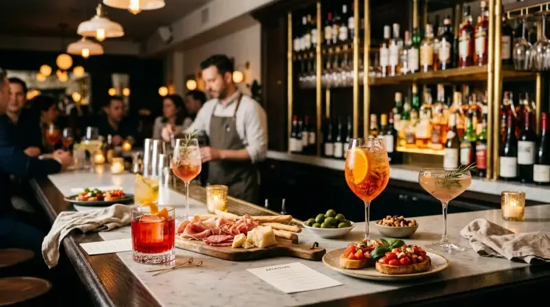 Carrabbas Dining Atmosphere