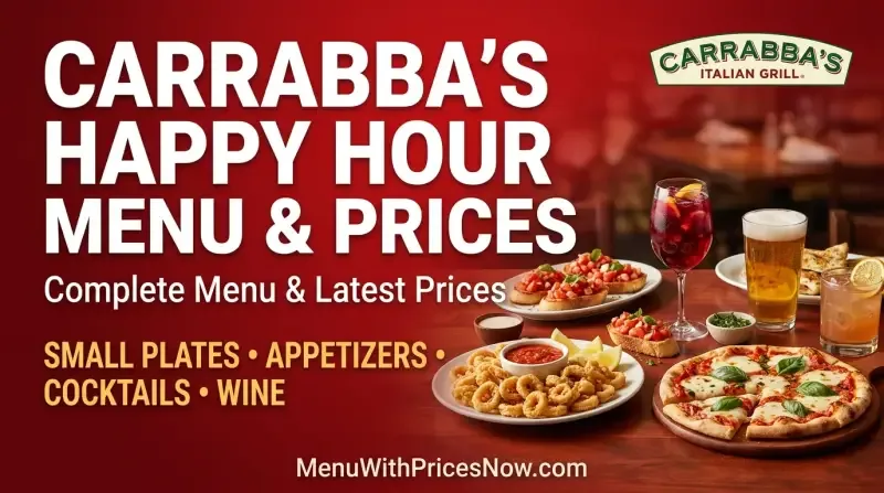 Carrabbas Happy Hour Menu Prices