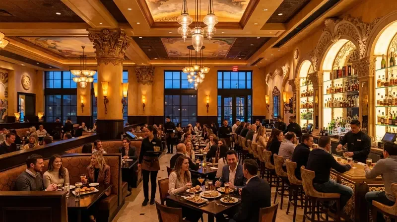 Cheesecake Factory Dining Atmosphere