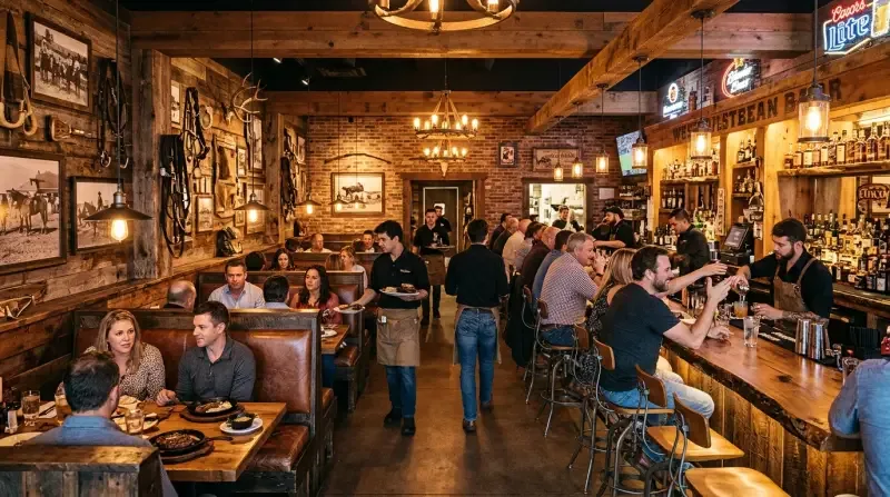 Claim Jumper Dining Atmosphere