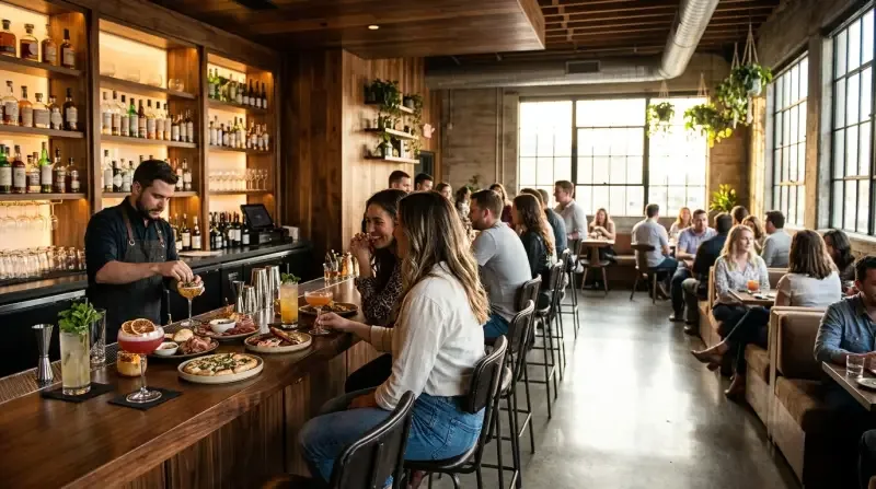 Earls Dining Atmosphere