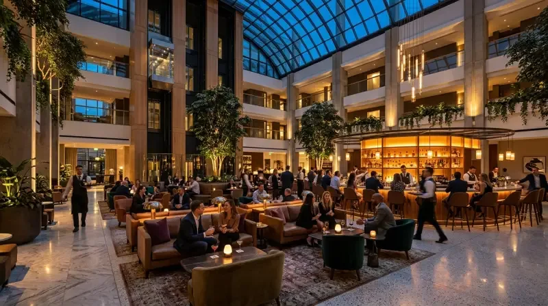 Embassy Suites  Dining Atmosphere