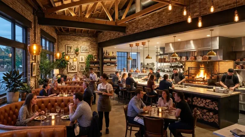 Firebirds Dining Atmosphere