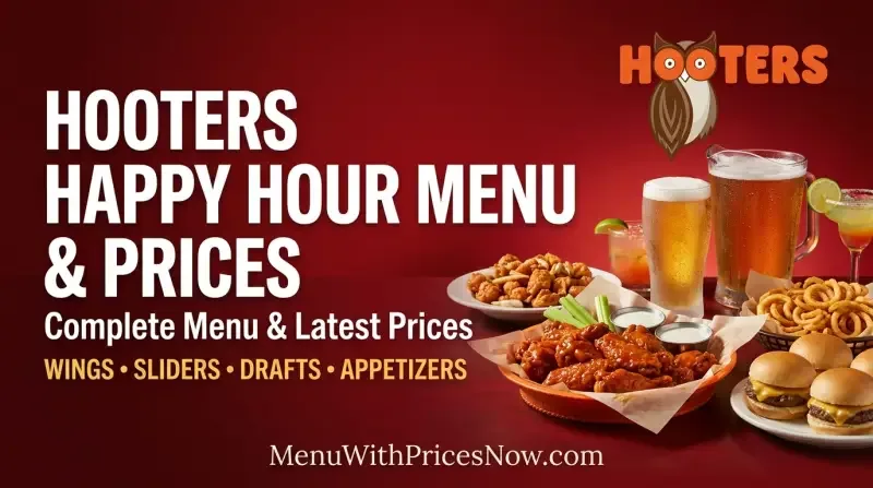 Hooters Happy Hour Menu Prices