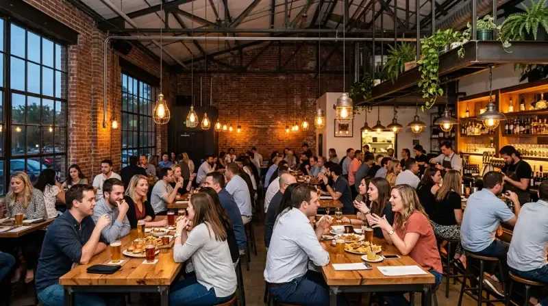 Hopdoddy Dining Atmosphere