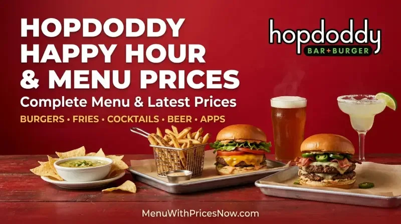 Hopdoddy Happy Hour Menu Prices