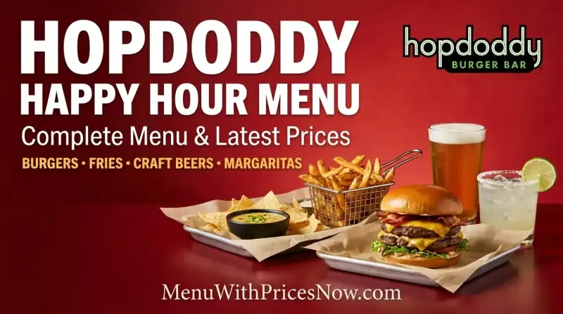 Hopdoddy Happy Hour Menu