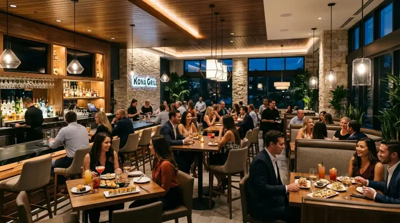 Kona Grill Dining Atmosphere