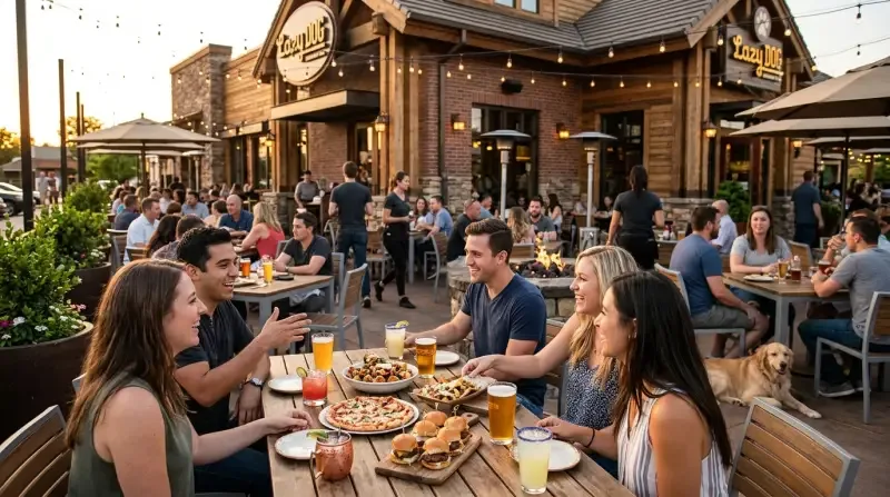 Lazy Dog Happy Hour Menu