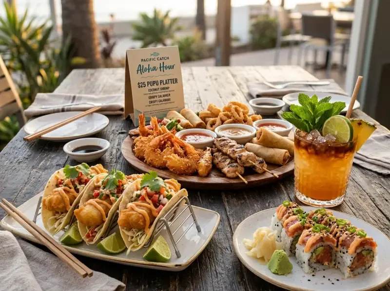 Pacific Catch Aloha Signature Dish