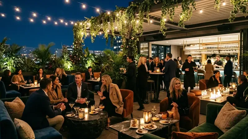 Stk Dining Atmosphere