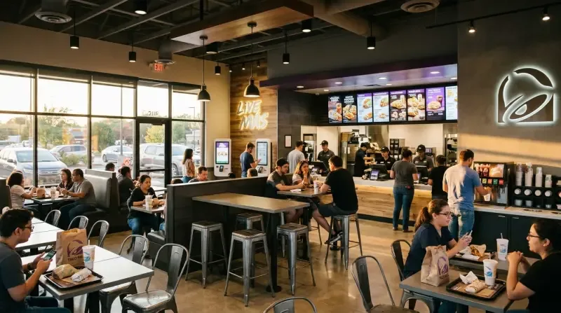Taco Bell Dining Atmosphere