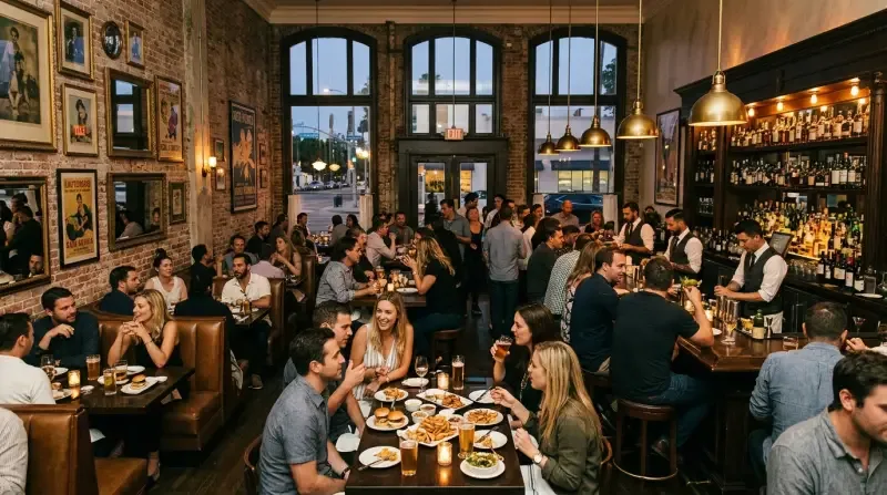 The Misfit Santa Monica Dining Atmosphere