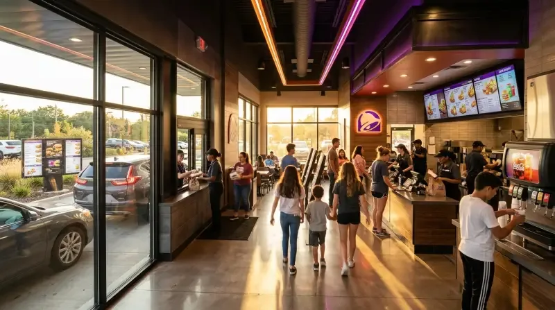 To Taco Bell Dining Atmosphere