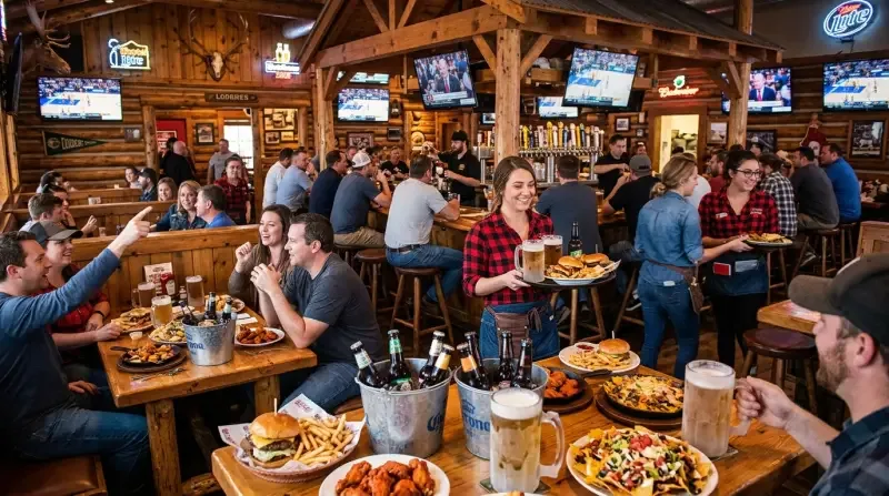 Twin Peaks Dining Atmosphere