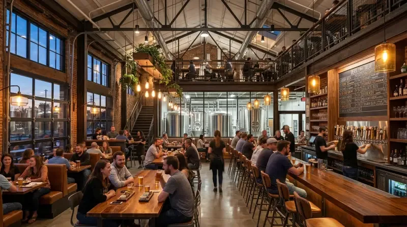 Yard House Dining Atmosphere